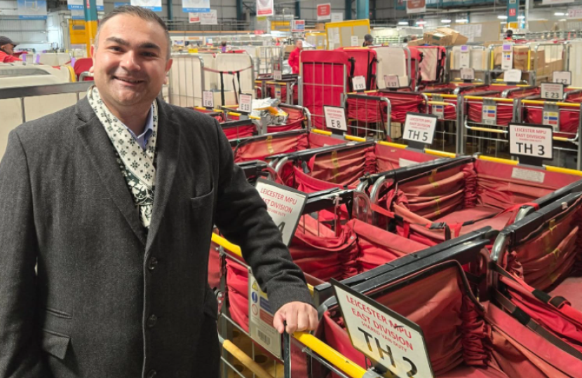 Peter Visiting the Royal Mail