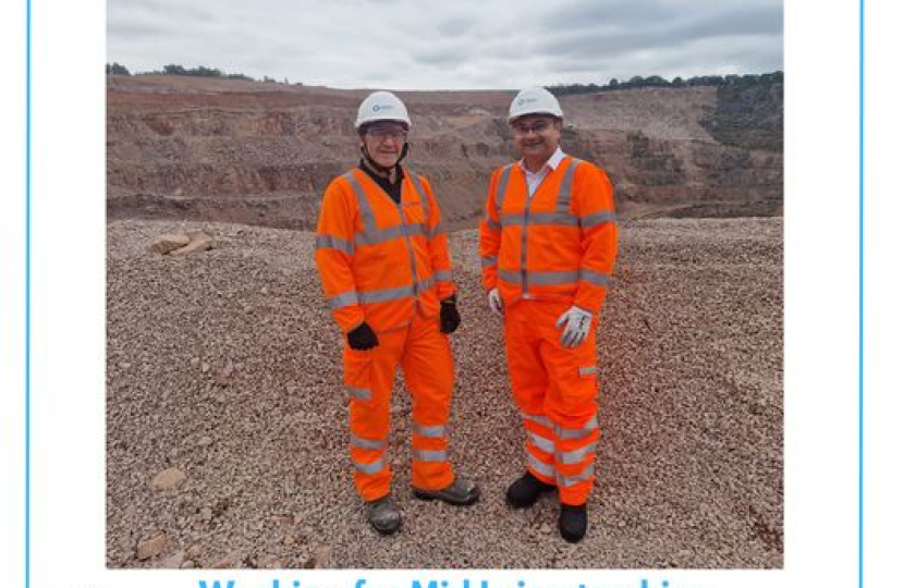 Peter visits Mountsorrel quarry