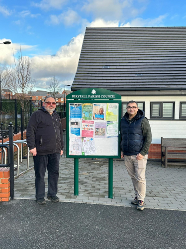 Peter with Cllr Dan Grimley